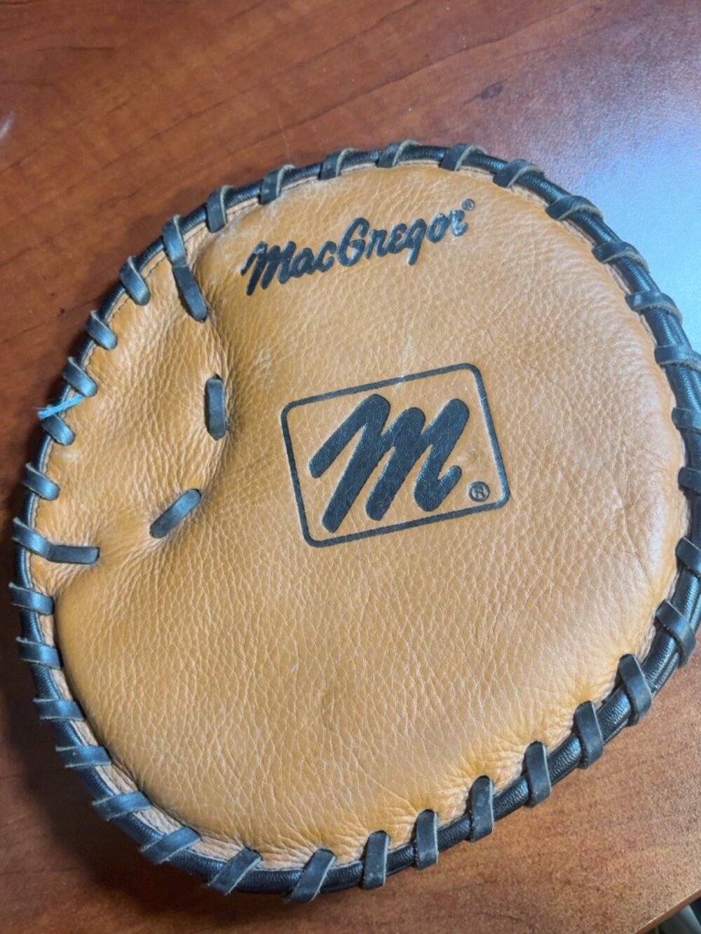 MacGregor 1281491 Infield Training Glove Pancake Baseball Fielding Trainer